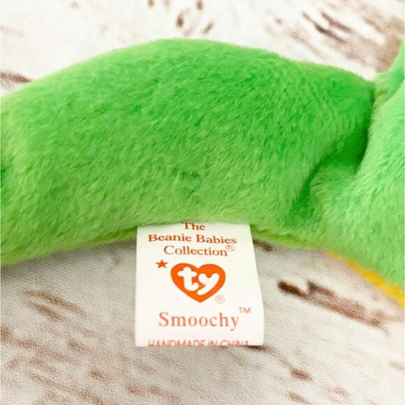 TY BEANIE BABIES Smoochy the Frog - Picture 2 of 3